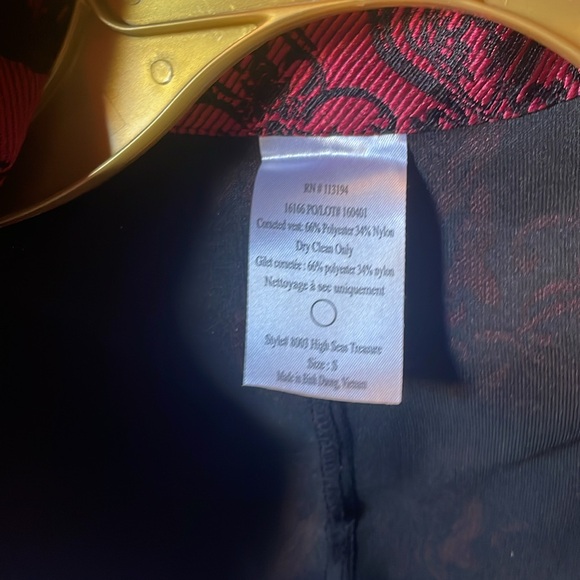 Adult High Sees Treasure Pirate Costume - Picture 12 of 14